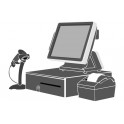 Pack caisse tactile HP 15" tout-en-un