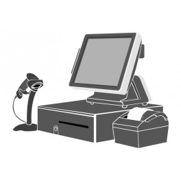 Pack caisse tactile HP 15" tout-en-un