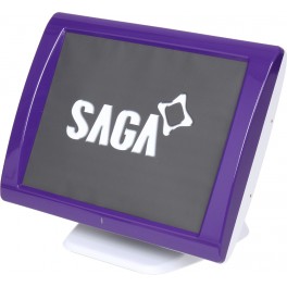 Terminal point de vente tactile P2V SAGA 15 pouces avec Afficheur client 2 lignes