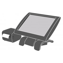 Pack Caisse Tactile P2V Elios 15 pouces