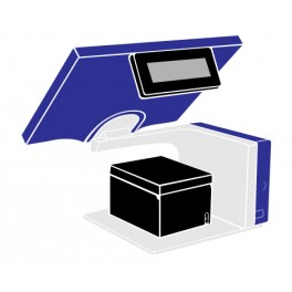 Pack Caisse Tactile AURES Sango i5 15 pouces (TPV + Imprimante tickets thermique) Pack Caisse Tactile AURES Sango i5 15 pouces (TPV + Imprimante tickets thermique)