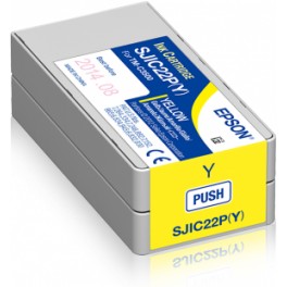 Cartouche d'encre couleur Jaune Imprimante Etiquettes EPSON ColorWorks 3500 Cartouche d'encre couleur Jaune Imprimante Etiquettes EPSON ColorWorks 3500