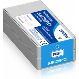Cartouche d'encre couleur Cyan Imprimante Etiquettes EPSON ColorWorks 3500 Cartouche d'encre couleur Cyan Imprimante Etiquettes EPSON ColorWorks 3500