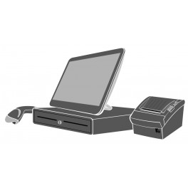 Pack caisse tactile ASUS EEETOP 15.6" Fleuriste Pack caisse tactile ASUS EEETOP 15.6" Fleuriste