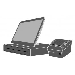 Pack caisse tactile ASUS EEETOP 15.6" C.H.R Pack caisse tactile ASUS EEETOP 15.6" C.H.R