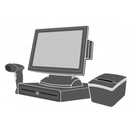 Pack Caisse Tactile SEYPOS 335 15 pouces Fleuriste Pack Caisse Tactile SEYPOS 335 15 pouces Fleuriste